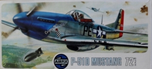 AIRFIX 1/72 02045  1974  P-51D MUSTANG CRIPES A MIGHTY